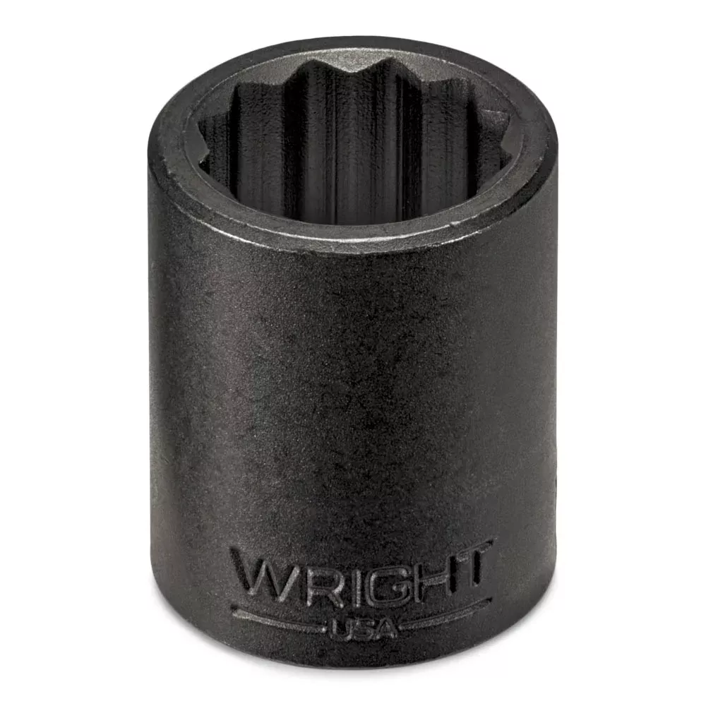 1/2" Drive 12 Point Standard Impact Socket - 1-3/16"
