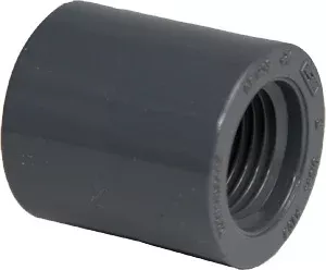 1/4" - PVC Schedule 80 IPS Coupling