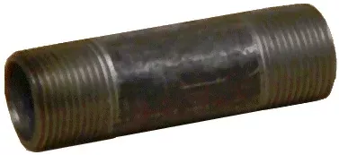 1/4" x 5-1/2" - Black Steel Nipple Standard