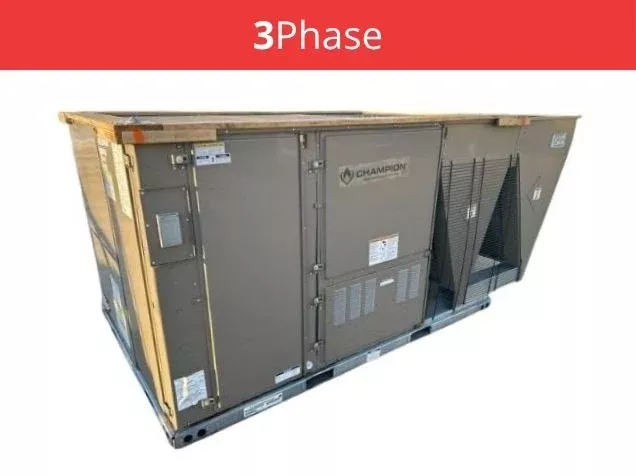 10 Ton Two-Stage Convertible Packaged Air Conditioning Unit, 13.1 EER,