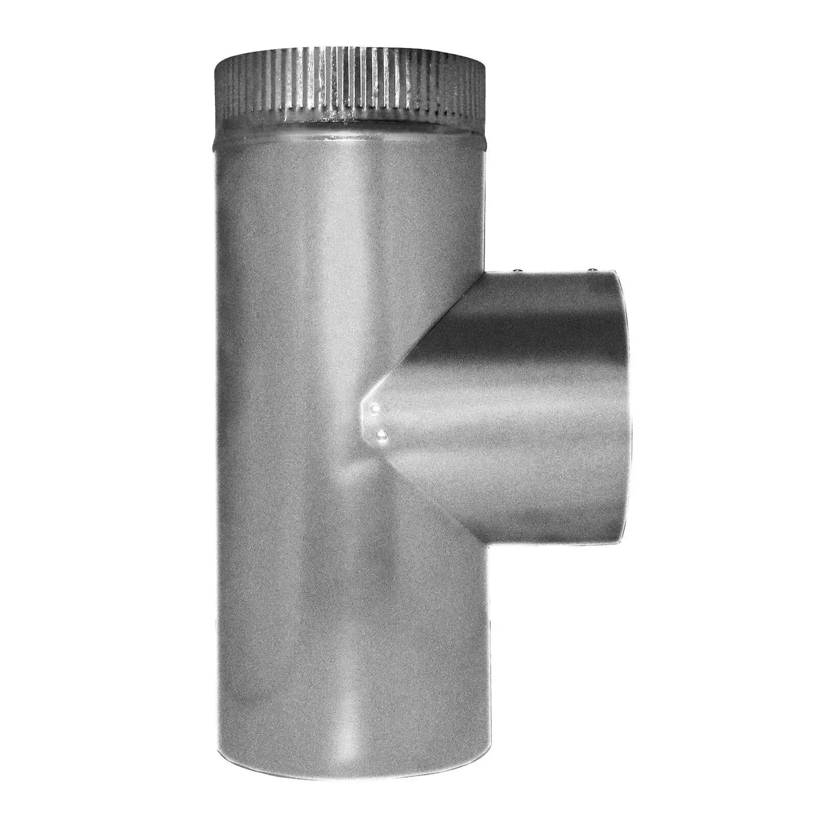 10" x 15" 90 Degree Duct Tee, Crimped