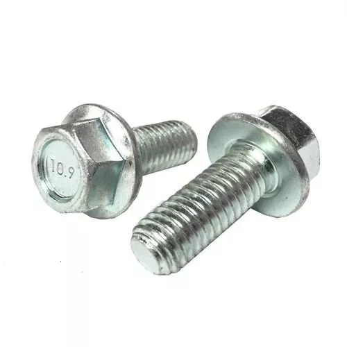 10mm-1.25 X 30mm Zinc Hex Bolts - Grade 10.9 - Pack Of 6