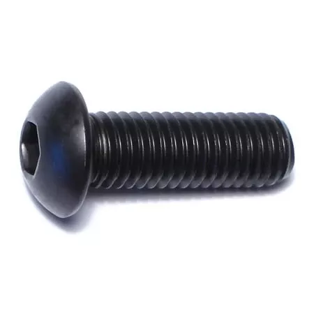 10mm-1.50 X 30mm Black Oxide Class 10.9 Steel Button Head Socket Cap Screws