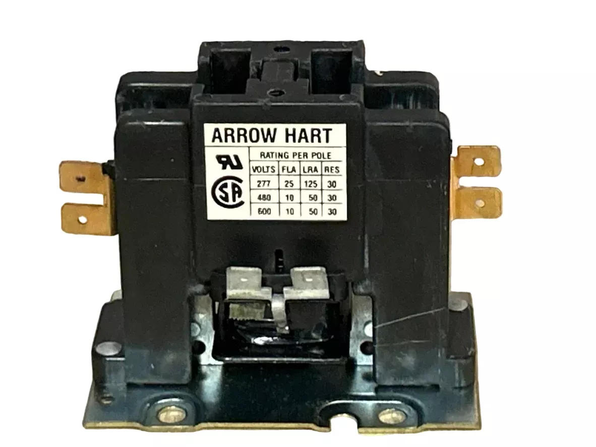 110/120 V, 50/60 Hz, 25 Amps 1 Pole Contactor