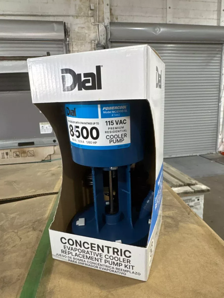 115V Replacement Pump for Mastercool, 8" and 12" Media