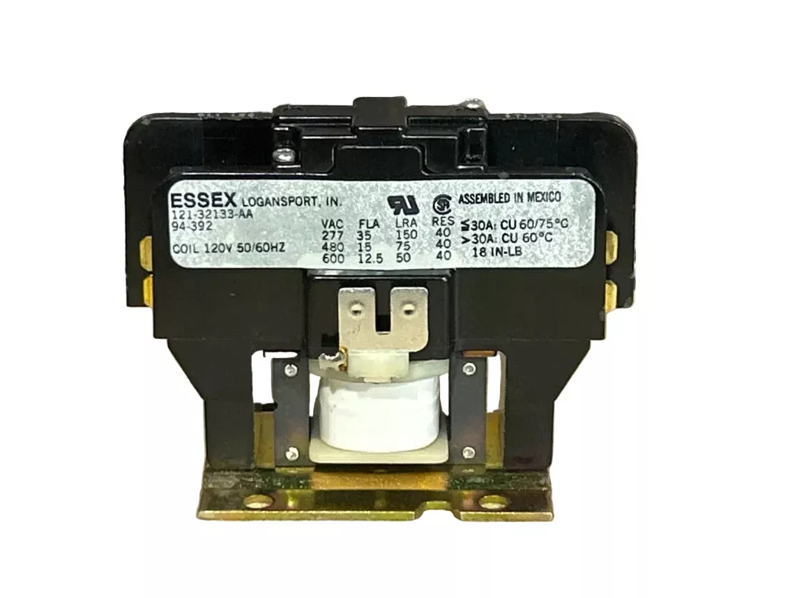 120 V, 35A 50/60 Hz, 1 Pole Contactor