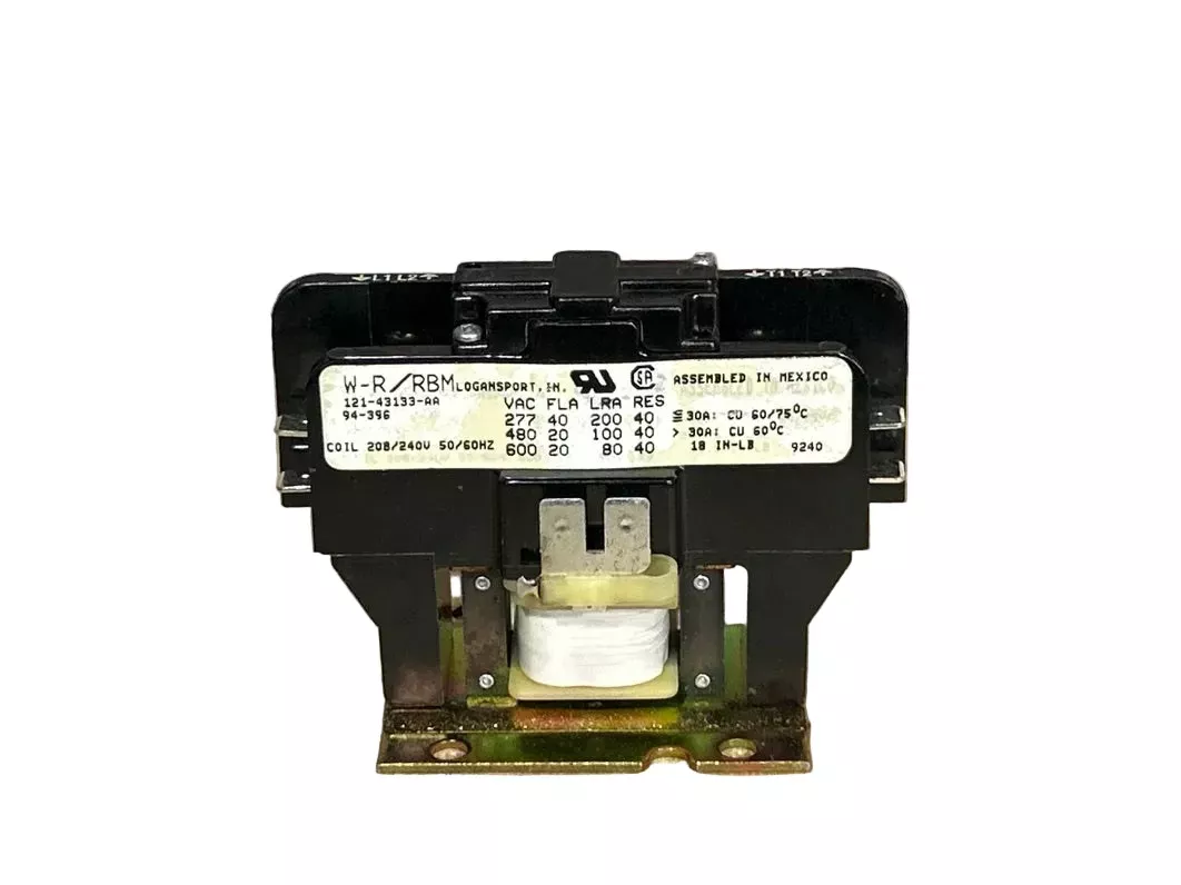 208/240 V, 50/60 Hz, 40 Amps 1 Pole Contactor