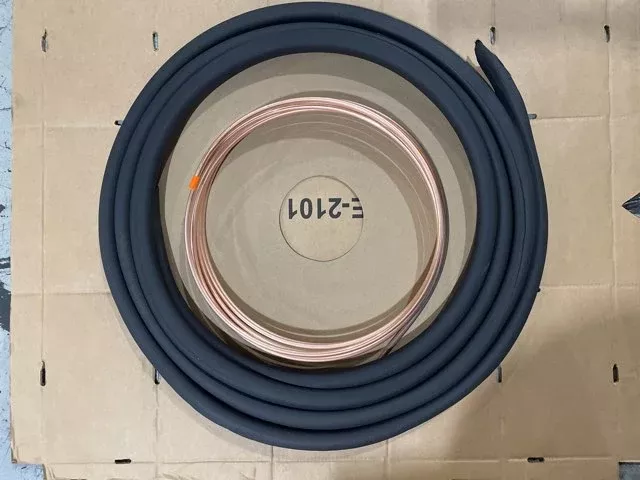 3/8"L X 5/8"S X 3/8"W X 25' Line Set, Sweat
