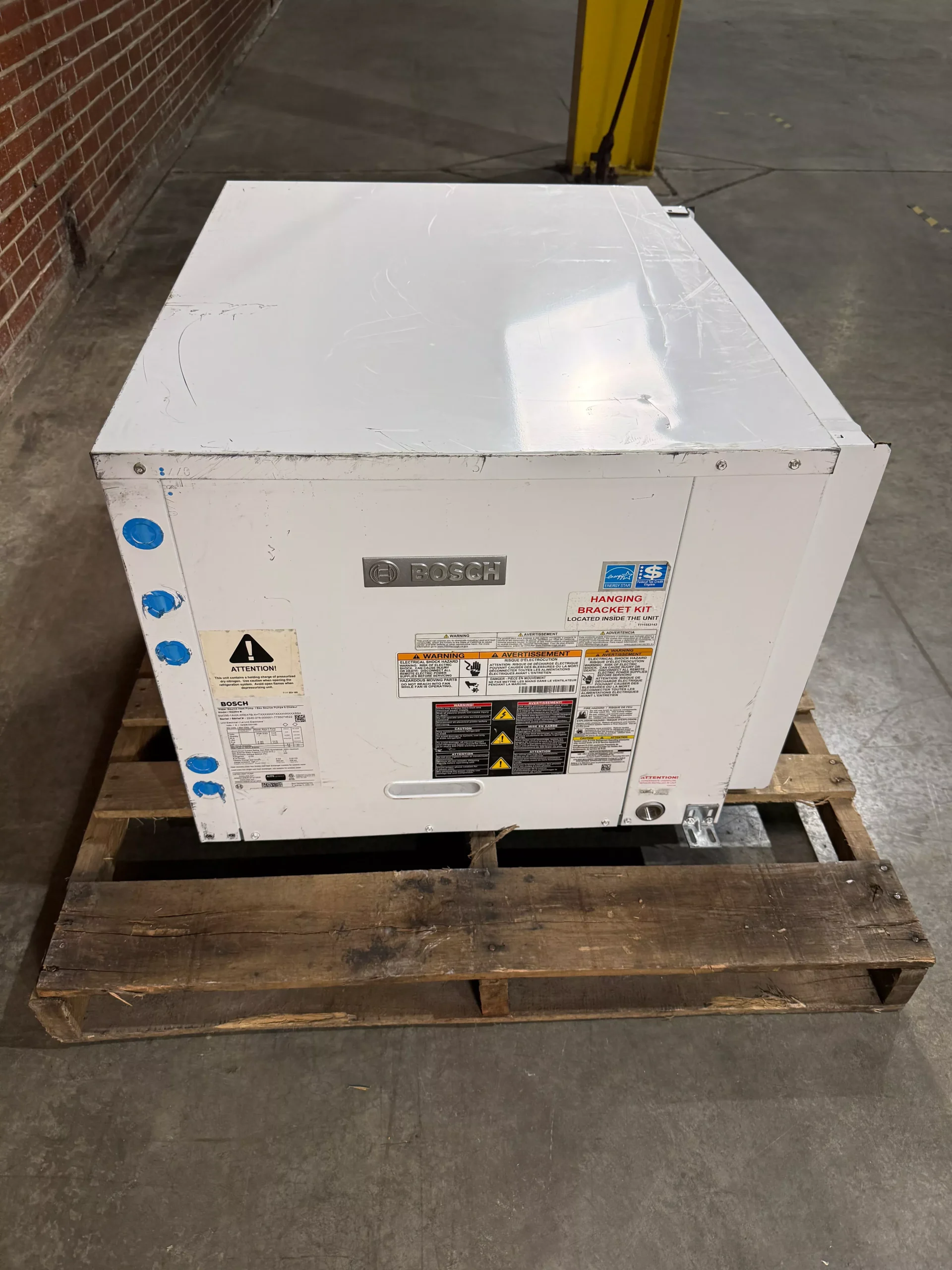3 Ton ECM Horizontal Geothermal Air Handler Heat Pump 203-280/60/1 R41