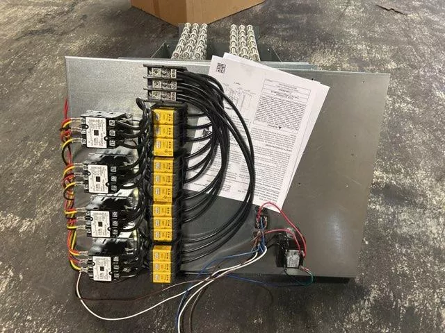 45 KW Electric Heat Kit, Belt Drive 208/230/60/3