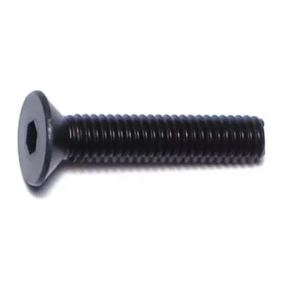 4mm-0.70 X 20mm Black Oxide Class 10.9 Steel Flat Socket Cap Screws
