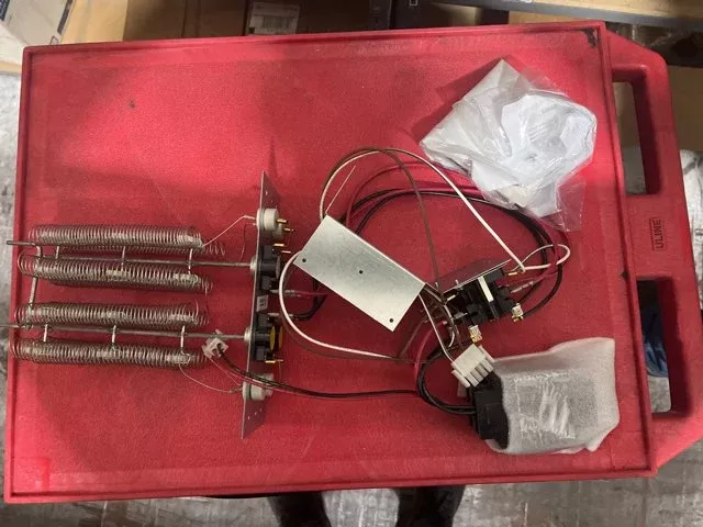 5 Kw Electric Heat Kit, 240/60/1, W/30 Amp Breaker