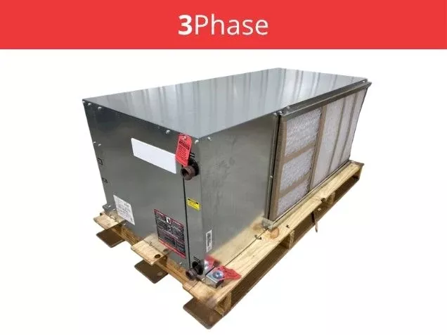 5 Ton Two-Stage PSC Horizontal Geothermal Heat Pump 460/60/3 R410A 19.