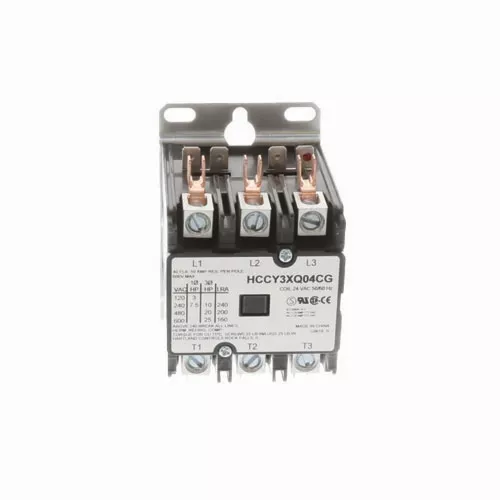 AAON V1497B 3-Pole Contactor 40A 24V Coil 600V
