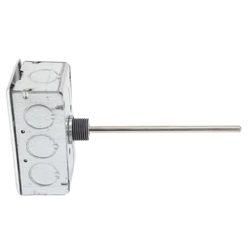 ACI 123395 10kOhm Thermistor Duct Temperature Sensor, No Well, 4" Insertion