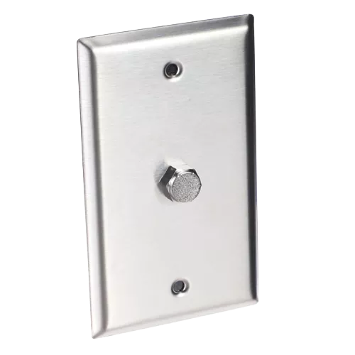 ACI 125585 Wallplate Pickup Port Stainless Steel