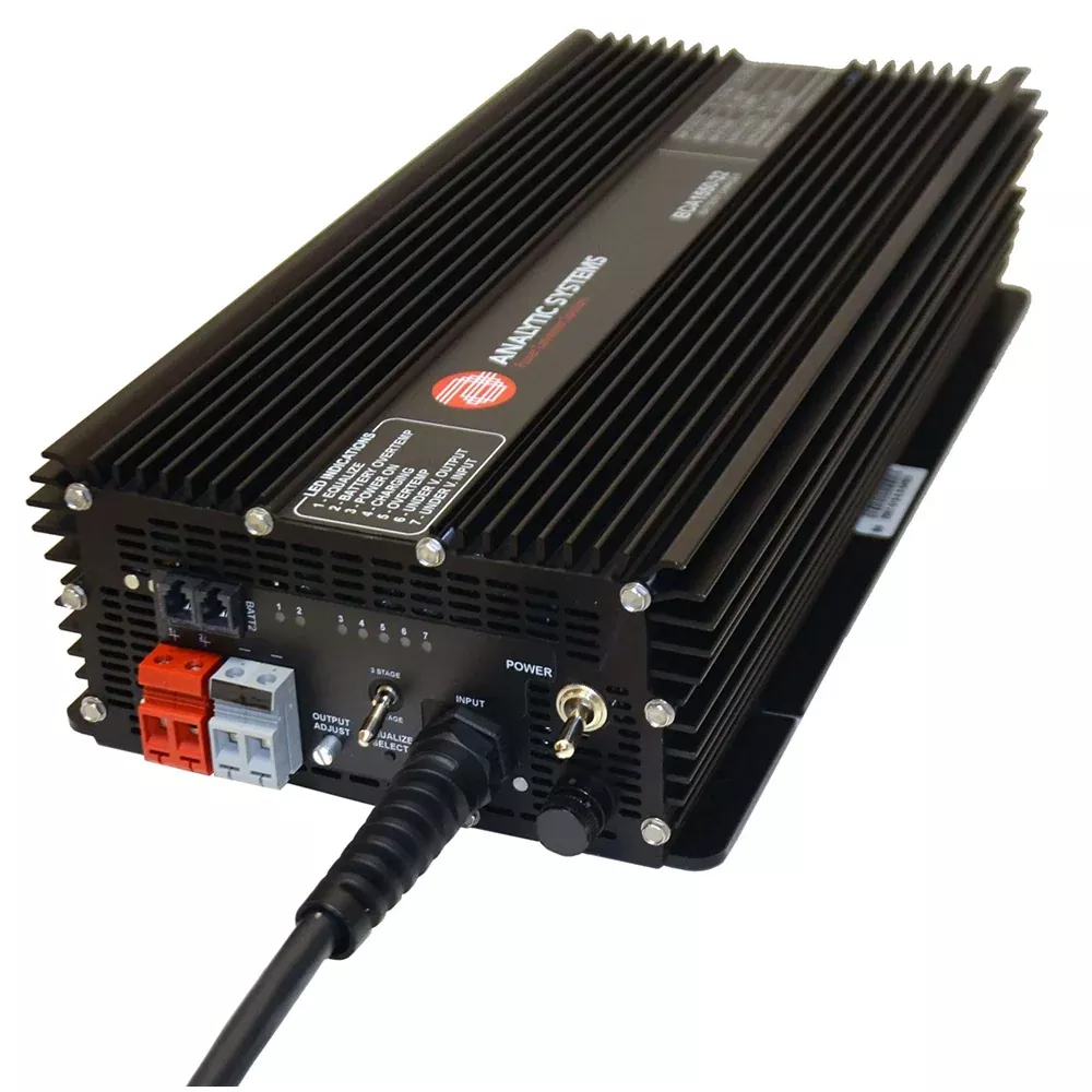 Analytic Systems AC Charger 2-Bank 70A, 12V Out, 85-264VAC In Power-Fa