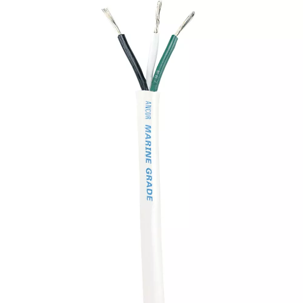 Ancor White Triplex Cable 163 AWG Round 100 133710