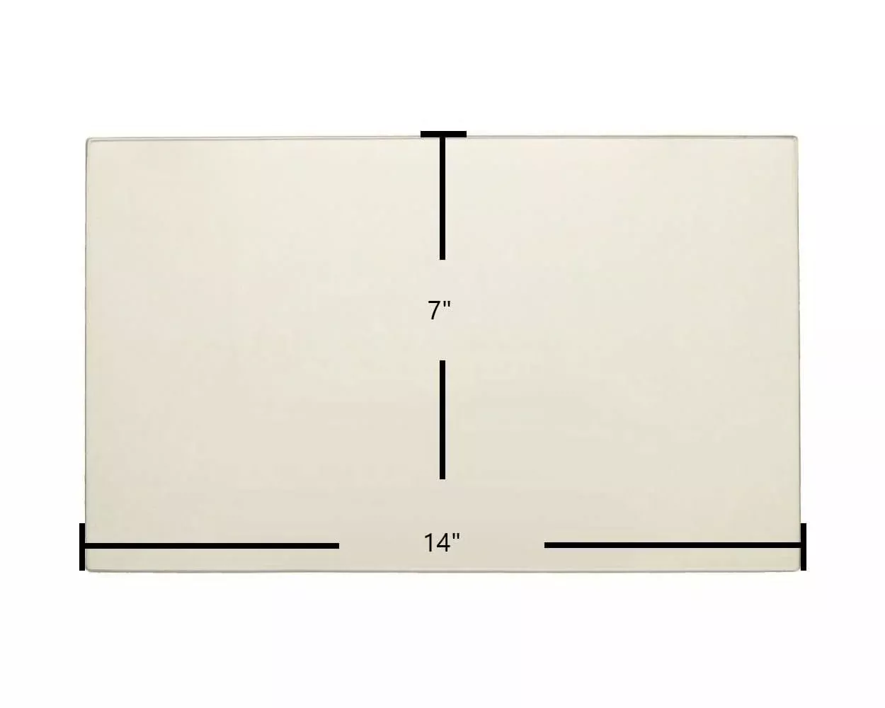 Appalachian 7GAD Ceramic Glass - High-Temp Replacement for Stoves
