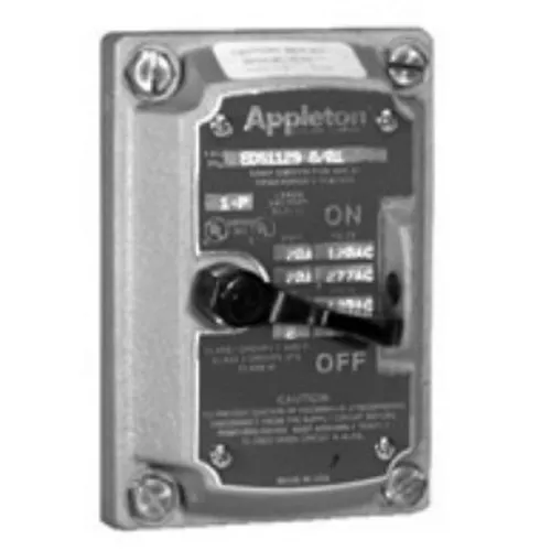Appleton EDSKMC3 3-Pole Manual Starter Cover Assembly