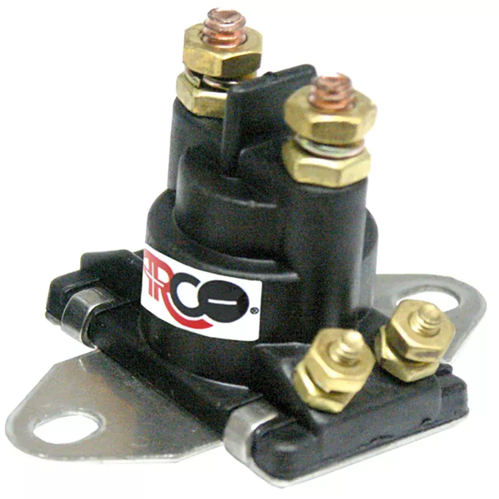 ARCO Marine Current Model Outboard Solenoid w/Flat Isolated Base [SW05
