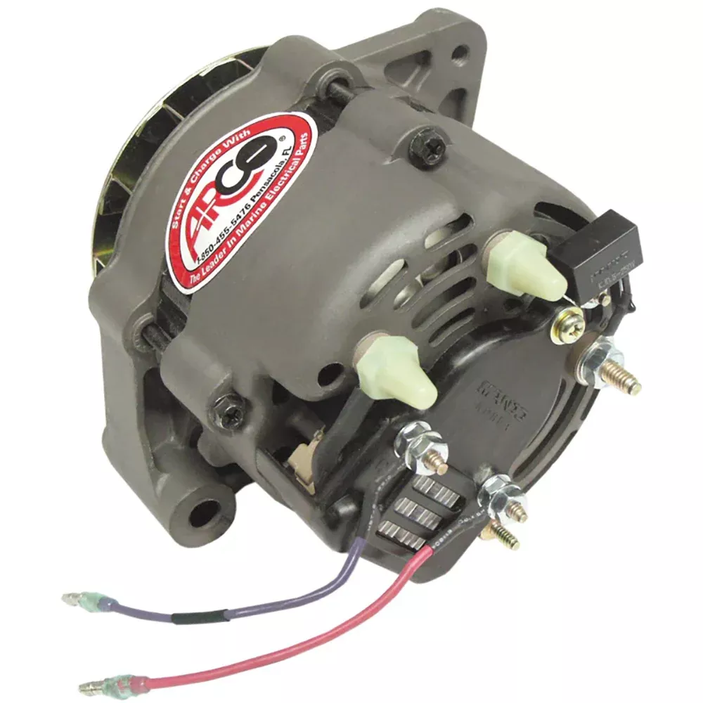 ARCO Marine Premium Replacement Alternator w/Multi-Groove Pulley - 12V