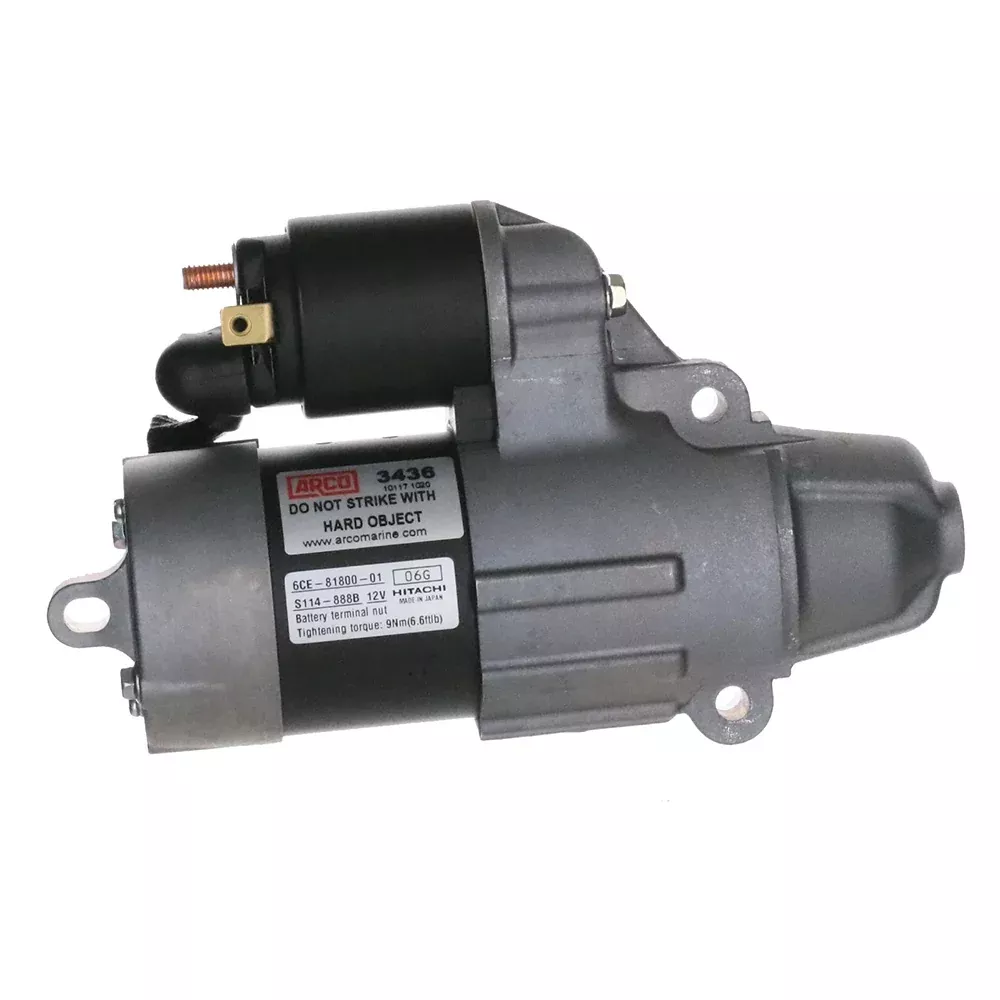 ARCO Marine Premium Replacement Outboard Starter f/Yamaha 200-300HP -