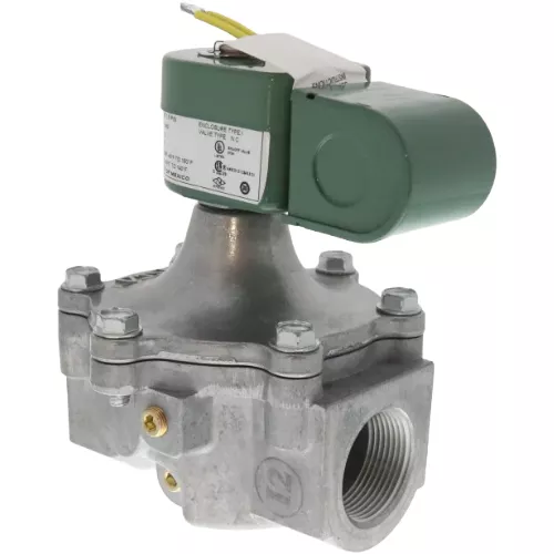 ASCO K3A771V 1-1/4" 24V Normally Closed 1.5 PSI Max Gas Valve