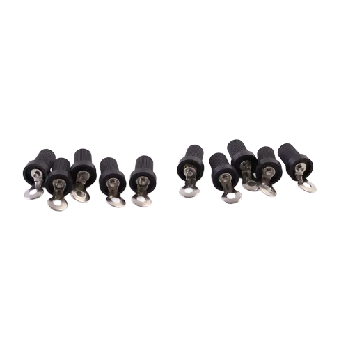 Auburn E9-RSN-PK Ring Rajah Terminal with Brass Ferrule, 10-Pack