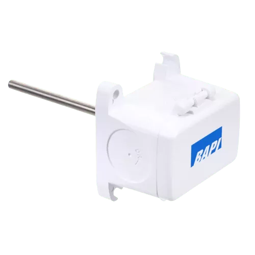 BAPI BA/10K-2-D-4-BB4 10K Duct Temperature Sensor, 4" Probe with Enclosure