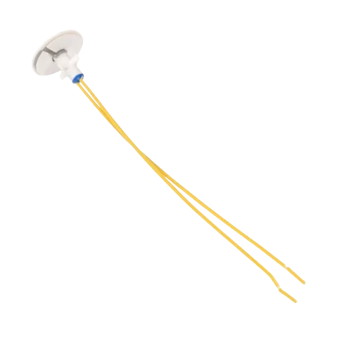 BAPI BA/10K-2-LPW 10k Button Temperature Sensor White