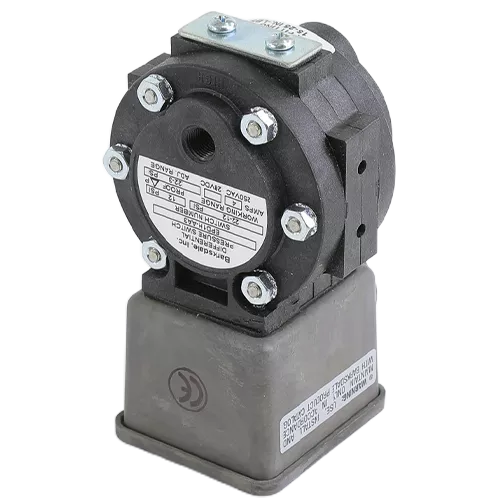 Barksdale EPD1H-AA3 Single Setpoint Pressure Switch with Junction Box