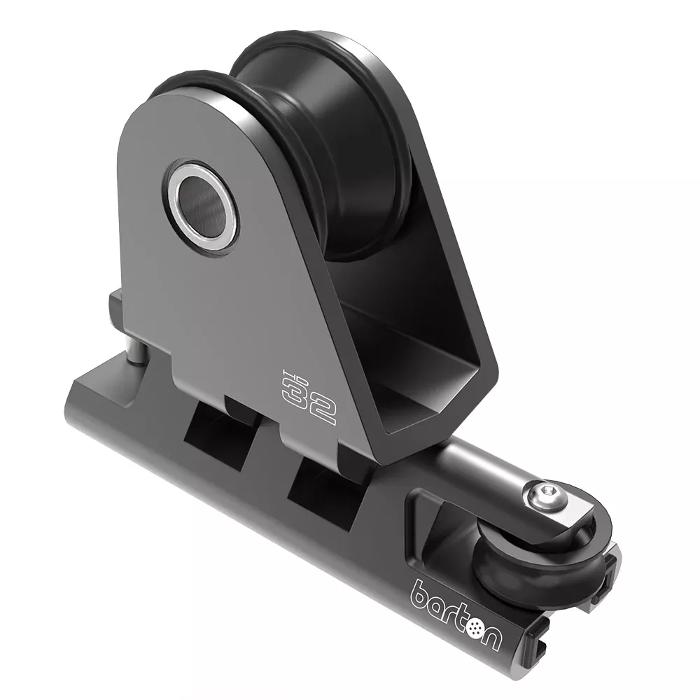 Barton 32mm Towable Genoa Car 2:1 Purchase - Heavy Duty - Black [32211
