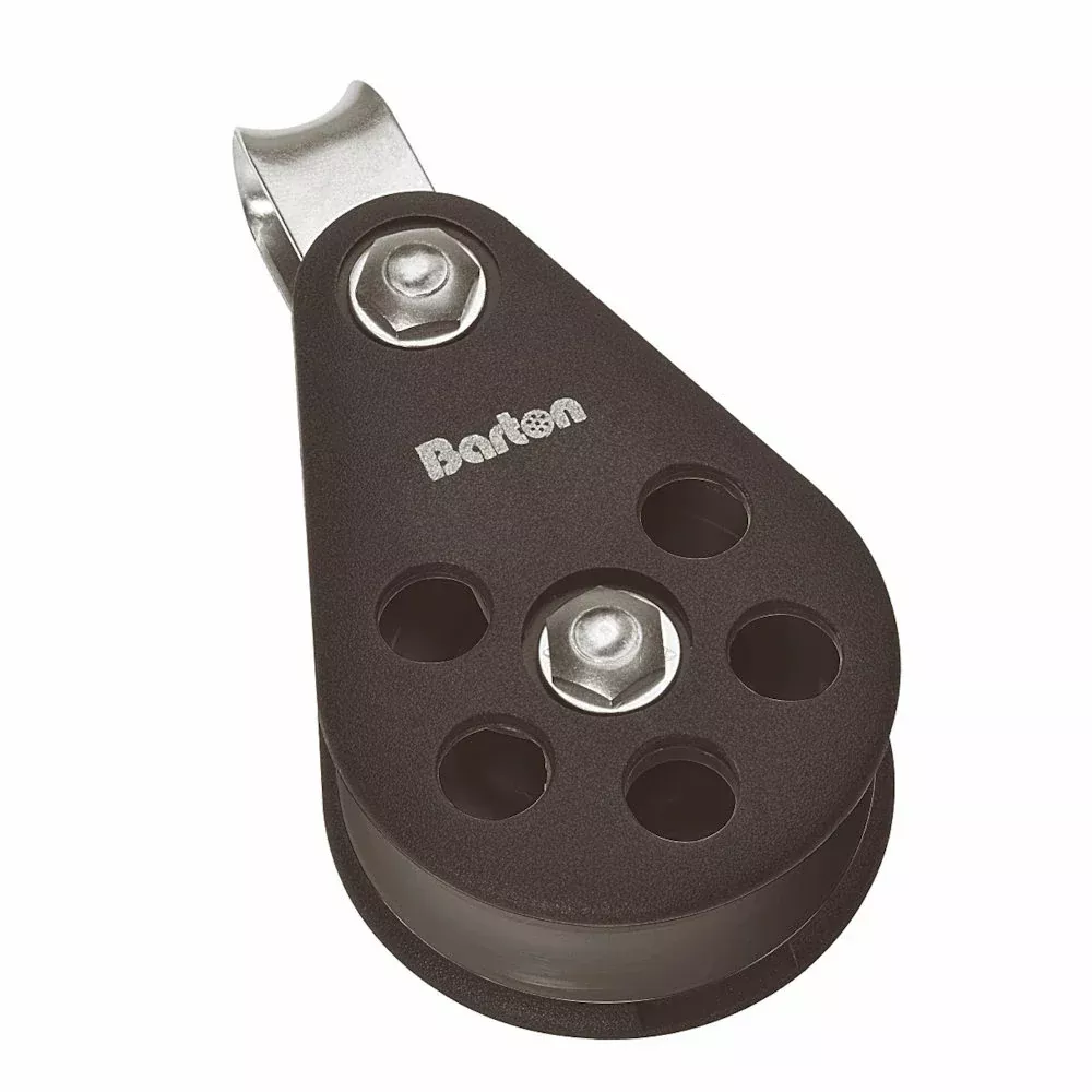 Barton Size 5 54mm Plain Bearing Pulley Block Single Block Fixed Eye [