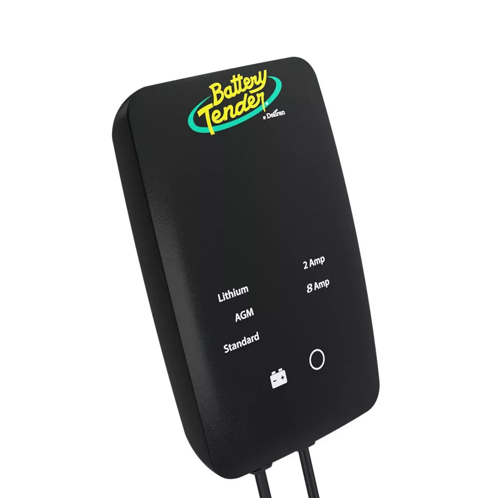 Battery Tender 12V, 8/2A Selectable Battery Charger Maintainer [022-03