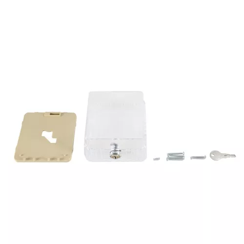 Beko Thermostat Guards BTG-EK Clear Plastic Locking Thermostat Guard with Key