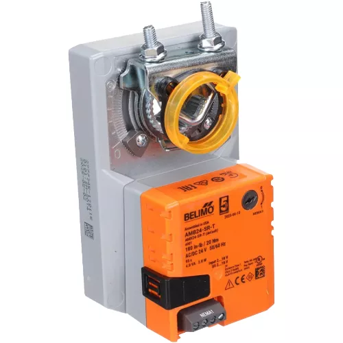 Belimo AMB24-SR-T 180 In-Lb Damper Actuator 24V Modulating