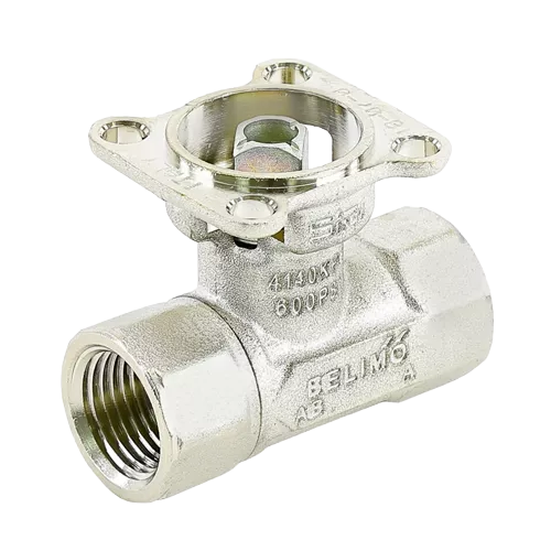 Belimo B211 Ball Valve, 1/2" NPT, 1.9 Cv, 2-Way, Equal Percentage Flow