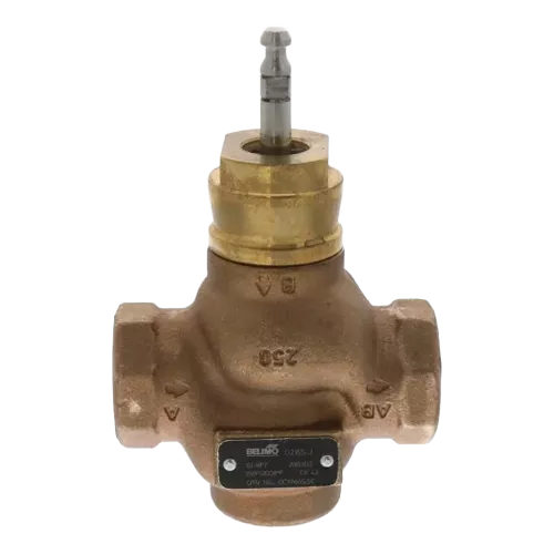 Belimo G215S-J Globe Valve 1/2" NPT 2-Way 4.4 Cv Modified Equal % Flow Bronze/SS