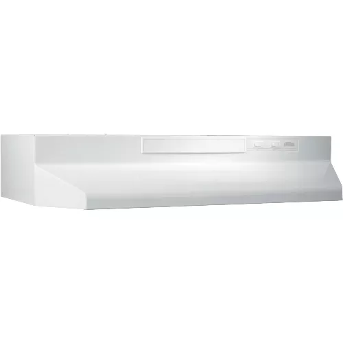 Broan-NuTone F403011 White-on-White Range Hood