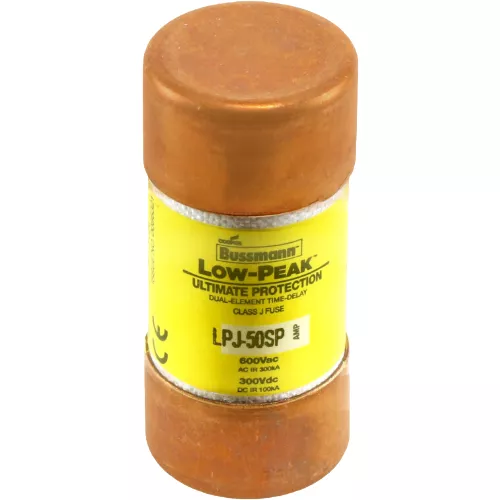 Bussmann Fuse LPJ-50SP 50A 600VAC Class J Time-Delay Fuse
