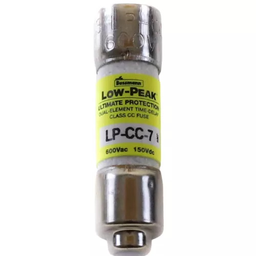 Bussmann LP-CC-7 Low Peak 7A 600V Class CC Time Delay Fuse