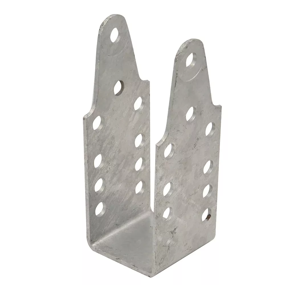 C.E. Smith Strap Bent Channel Upright Short Galvanized Bracket - 9" [2