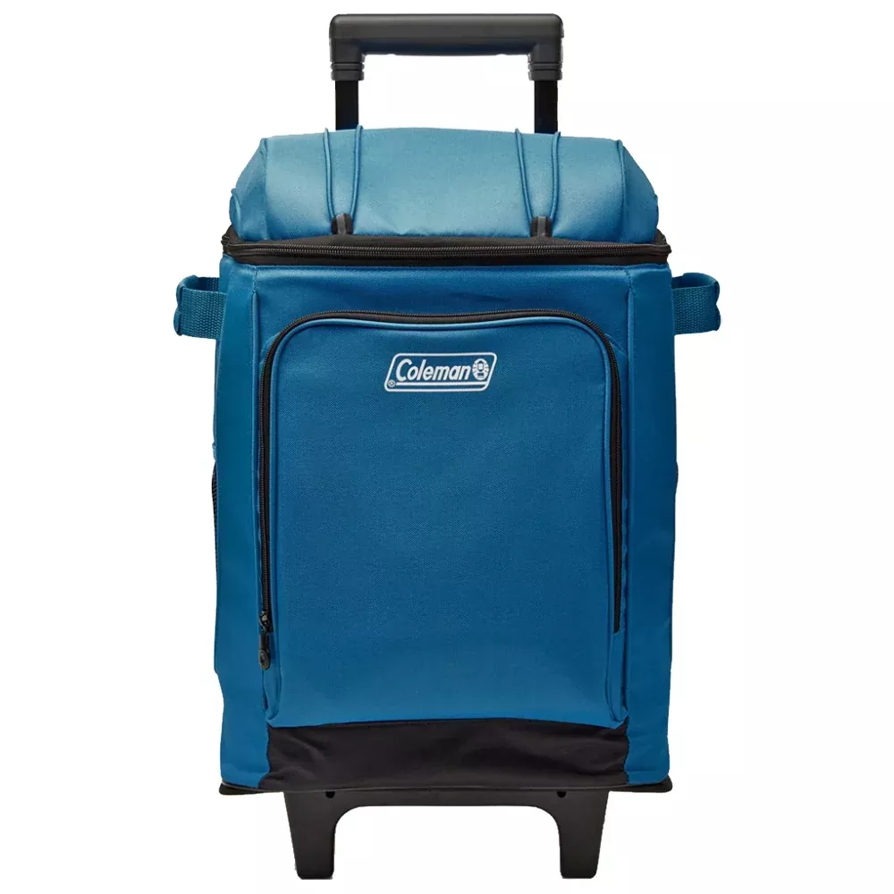 Coleman CHILLER 42-Can Soft-Sided Portable Cooler w/Wheels - Deep Ocea