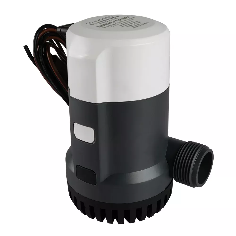Commodore 2000 GPH Automatic AMP Sensor Bilge Pump - 12V [CM-B31-2000B