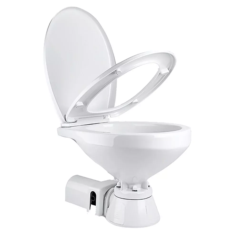 Commodore Electric Marine Toilet - Rear Macerator - Regular Size [CM1R