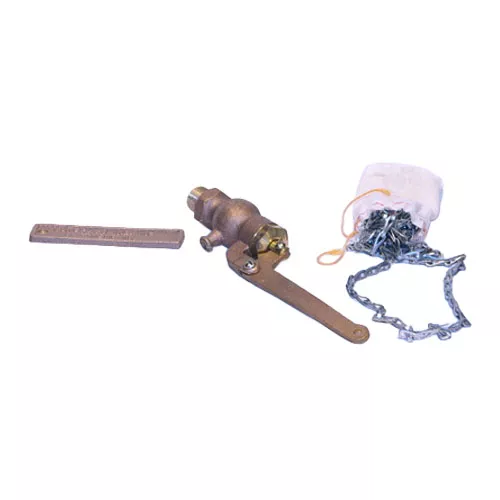 Conbraco Industries 26-504-02 1/2" Male NPT Bronze Lever Compression Cock, 250 PSI
