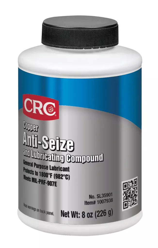 CRC Industries SL35901 8 oz Brush Top Bottle Copper Anti-Seize