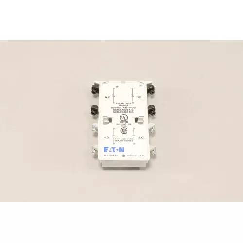 Cutler Hammer-Eaton W22-AUX 2N/O 2N/C Auxiliary Contact Block
