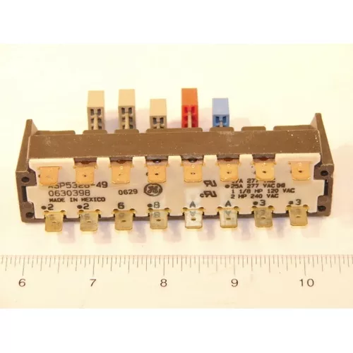 Daikin-McQuay 063039801 5-Button 2-Speed Color Coded Switch